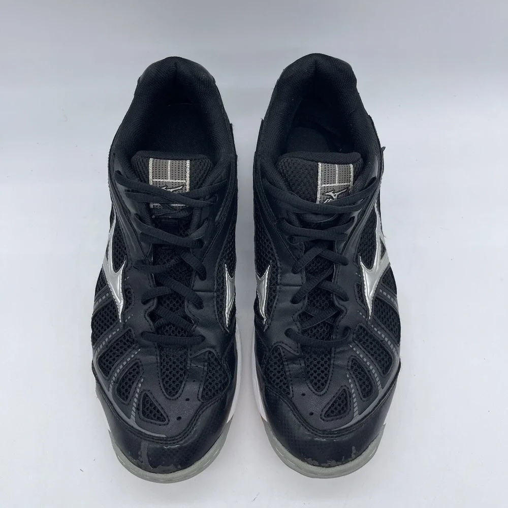 Mizuno 430190.9073 Wave Hurricane Women's Size 9.5 Volleyball Shoe Black Low Top